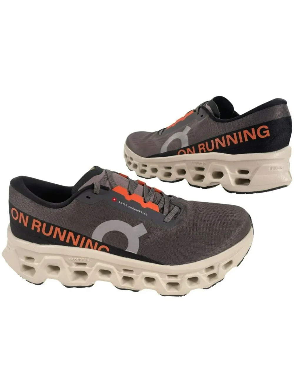 On Cloudmonster 3 Running Shoes Eclipse/Ivory Athletic Walking Men's US 11.5 NEW